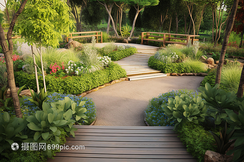 園林景觀設(shè)計(jì) 藝術(shù)與自然的完美融合